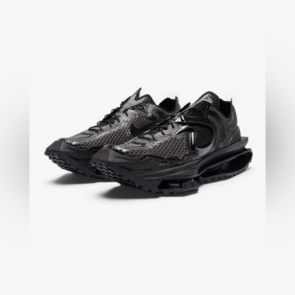 NWOB Nike Zoom MMW 4 Triple Black Mattew Willams DC7442-001 Sz 8